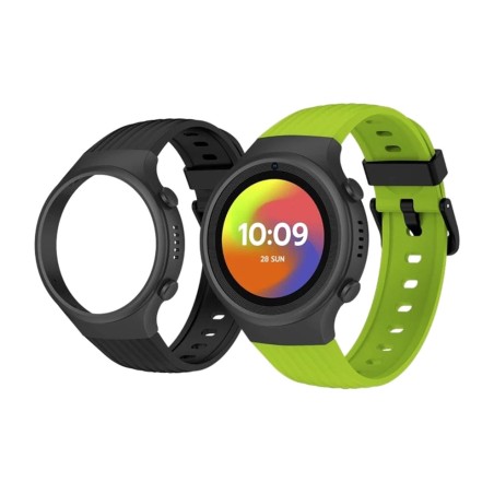 montre connectée pour enfant avec gps, appels vidéo et coque smartee-4g-junior 9643 1,2"