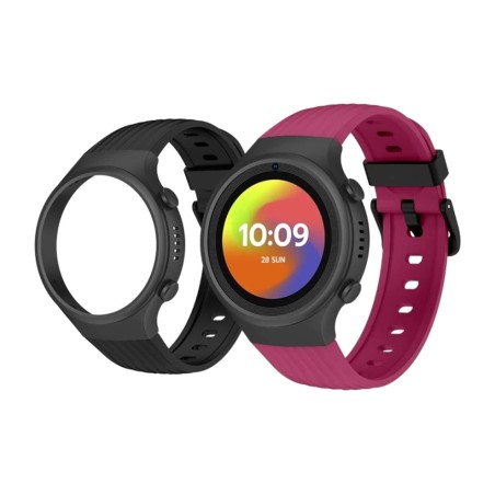 montre connectée pour enfant avec gps, appels vidéo et coque smartee-4g-junior 9643 1,2"