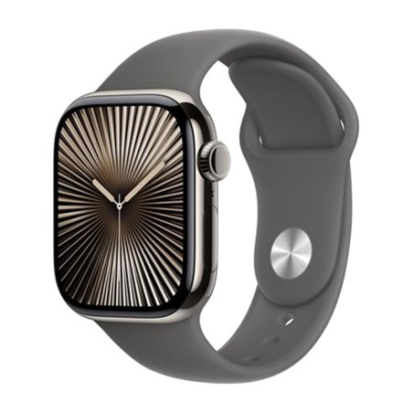 smartwatch mit titangehäuse, gps und mobilfunkverbindung watch-series-10-cellular 42mm sport-band s/m