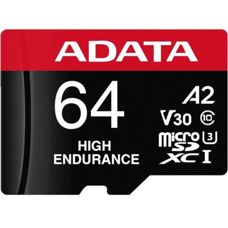 high-endurance microsdxc card for video surveillance high-endurance 64gb uhs-i u3 v30 a2