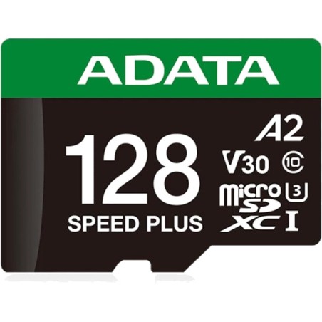 tarjeta de memoria microsdxc speed plus 128gb uhs-i v30 a2