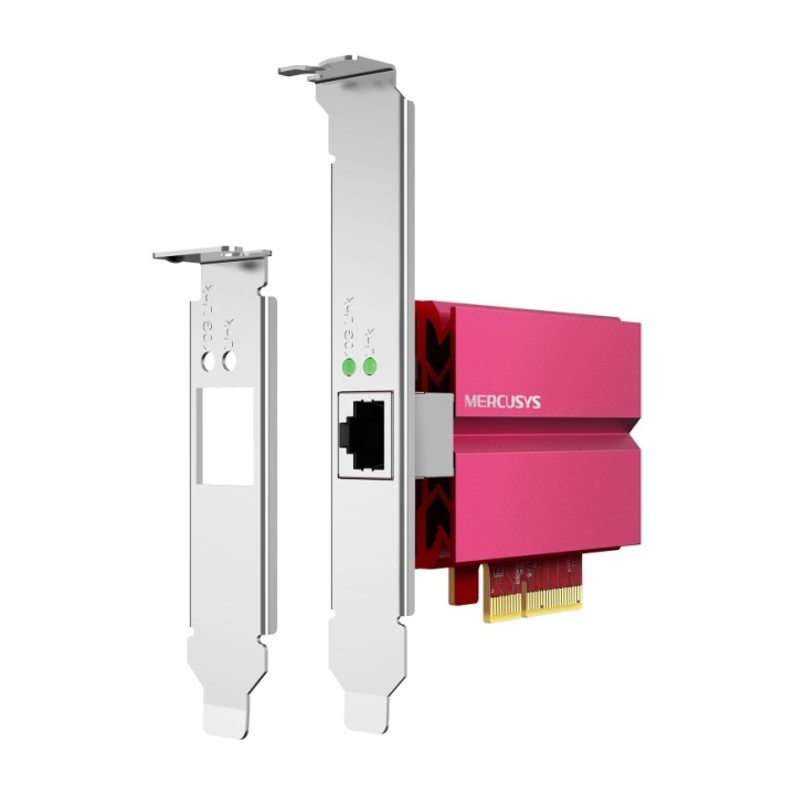 MERCUSYS Carte réseau PCI Express 3.0 avec port RJ45 MA510E