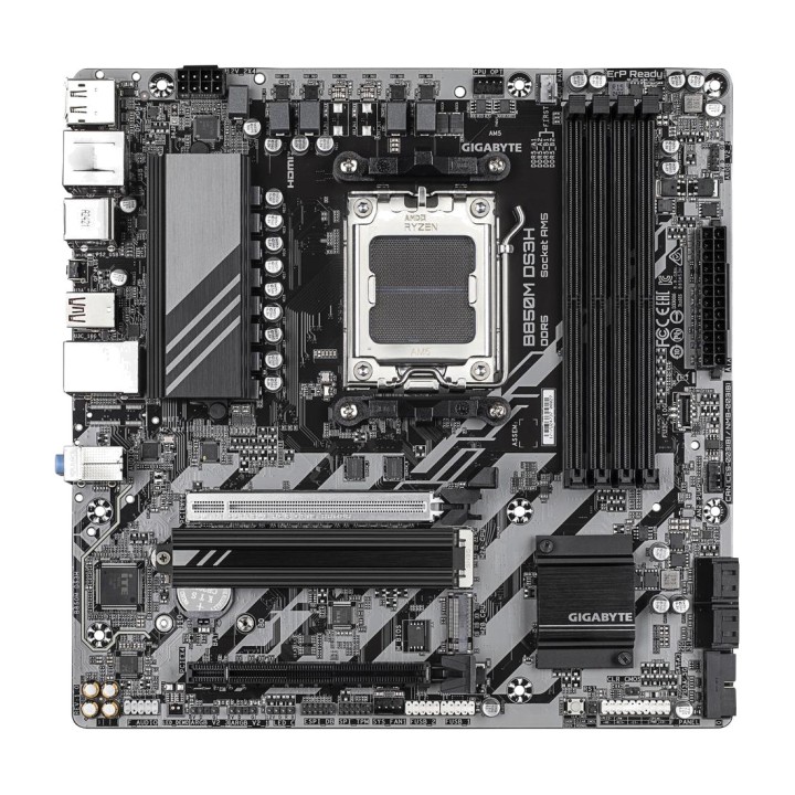 GIGABYTE Micro-ATX-Mainboard für AMD B850M DS3H AM5