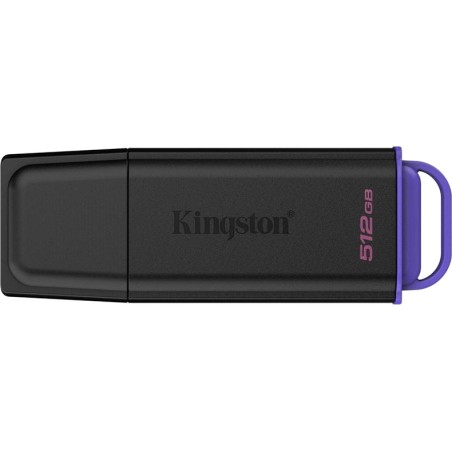 clé usb 3.2 avec capuchon et anneau porte-clés datatraveler-exodia 512gb