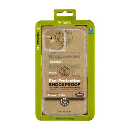 recycled shockproof phone case shockproof-2m iphone-16 pro