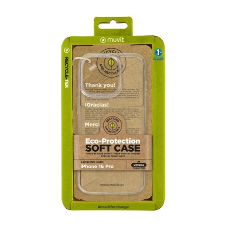 custodia per cellulare riciclata recycletek-iphone 16 pro