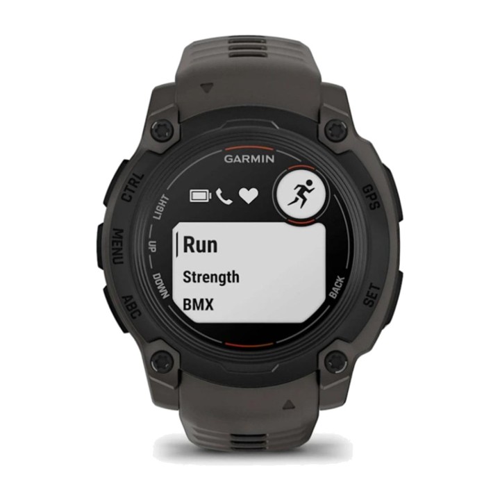 GARMIN Reloj GPS resistente con pulsioximetría y pantalla