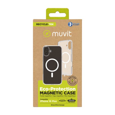funda magnética reciclada para móvil recycletek-magsafe iphone-16 plus