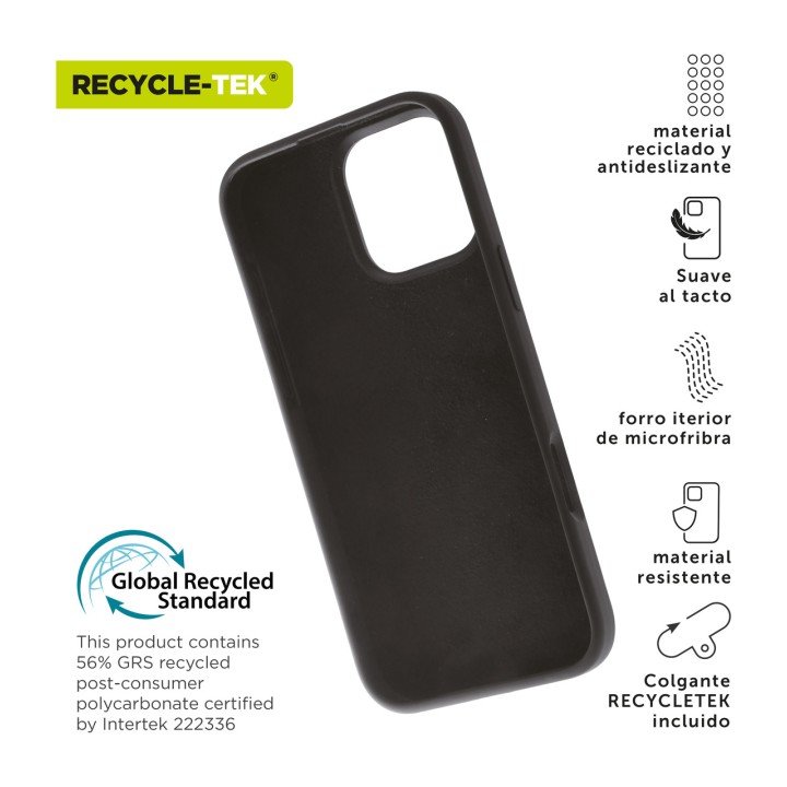 MUVIT Handyhülle aus recyceltem Flüssigsilikon