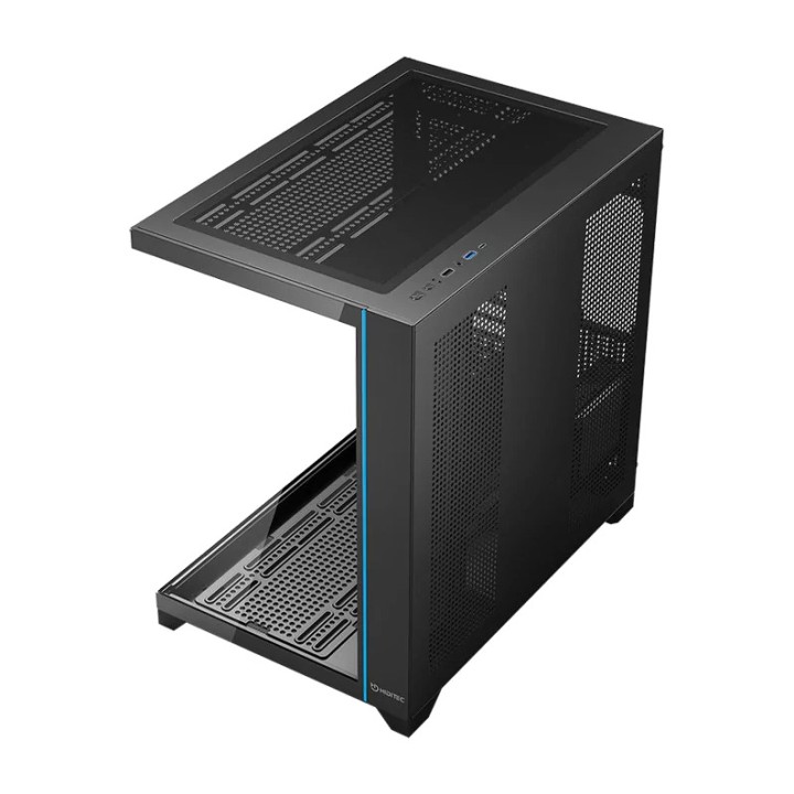 HIDITEC Θήκη gaming ATX για PC συμβατή με μητρικές BTF, με