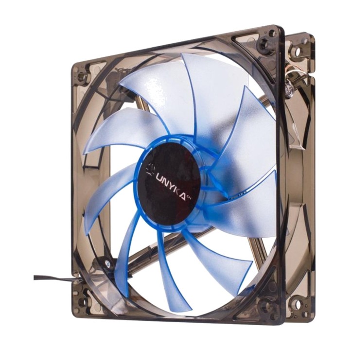 UNYKACH PC-Gehäuselüfter mit LED-Beleuchtung 120MM 3-PIN
