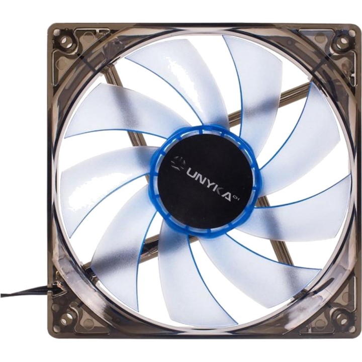 UNYKACH PC-Gehäuselüfter mit LED-Beleuchtung 120MM 3-PIN