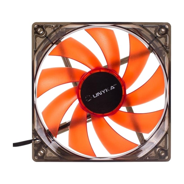 UNYKACH PC-Gehäuselüfter mit LED-Beleuchtung 120MM 3-PIN