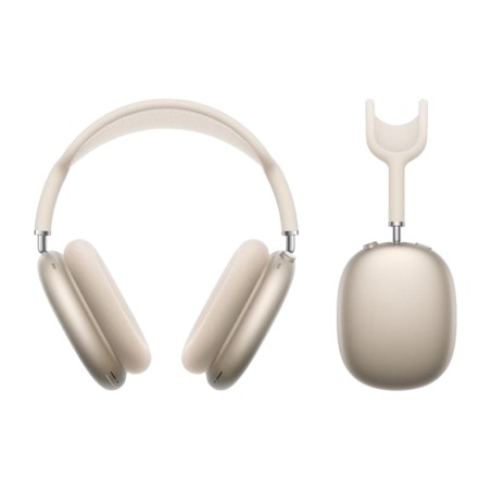 fones de ouvido sem fio de cabeça com cancelamento ativo de ruído airpods max