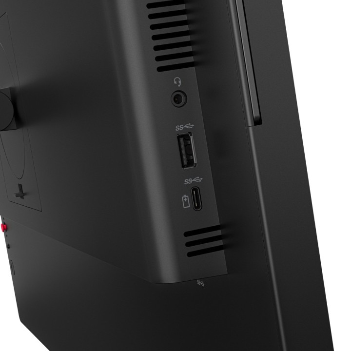 LENOVO Monitor IPS per videoconferenze con fotocamera