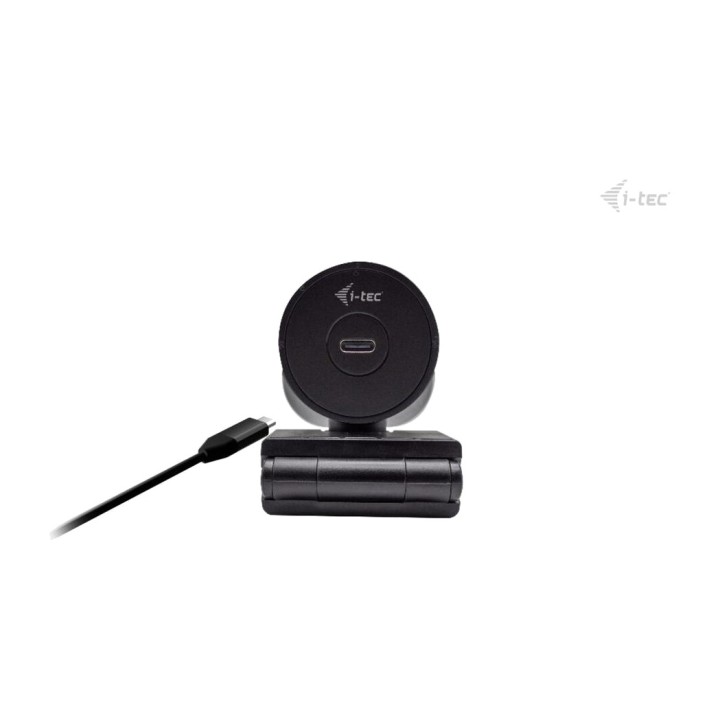 I-TEC 4K webcam for streaming with integrated ring light