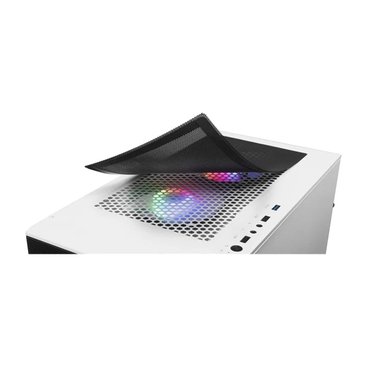 MARS GAMING Kompakt pc-kasse med net-front og 2