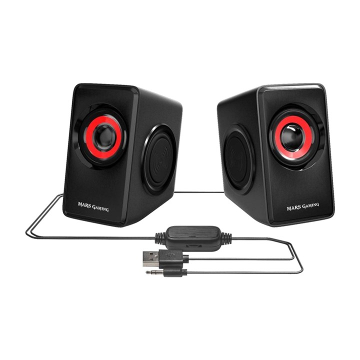 MARS GAMING Kaiuttimet 2.0 tietokoneelle MS1 2X5W