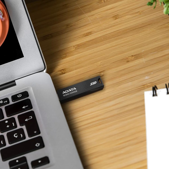 ADATA Portable external SSD SC610 1TB-USB-A 3.2 GEN 2