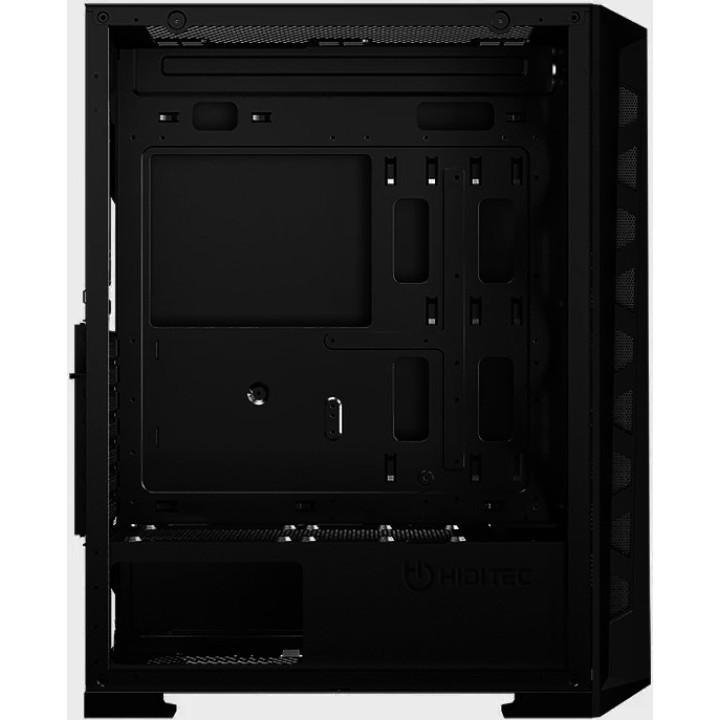 HIDITEC Herní skříň pro PC s USB-C, osvětlením ARGB a