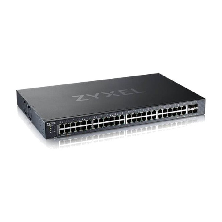 ZYXEL Switch gestionado L3 de 48 puertos Gigabit con 4 SFP+
