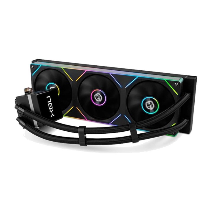 NOX Kit de refrigeración líquida AIO para CPU con pantalla