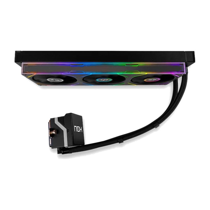 NOX Kit de refrigeração líquida AIO para CPU com tela