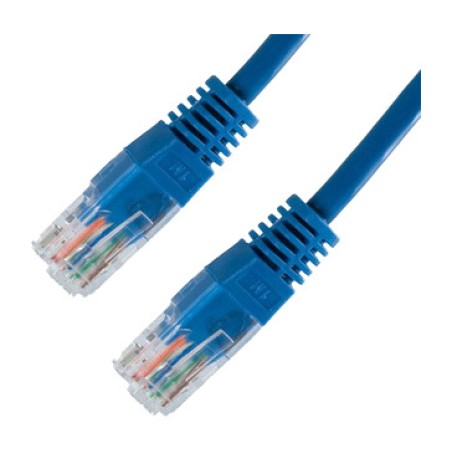 latiguillo de red sin apantallar con conectores rj45 u/utp cat5e 5m