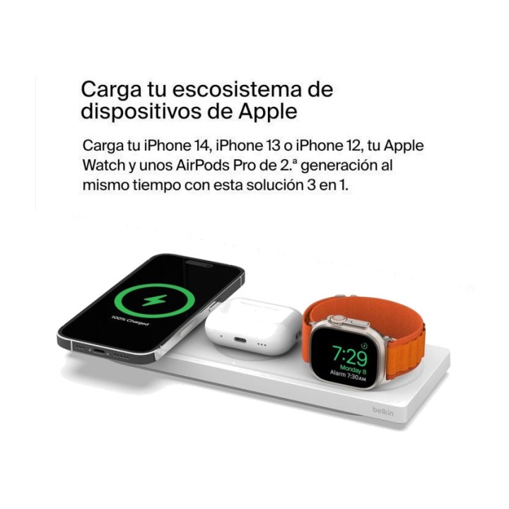 BELKIN Bază de încărcare wireless 3 în 1 pentru iPhone,