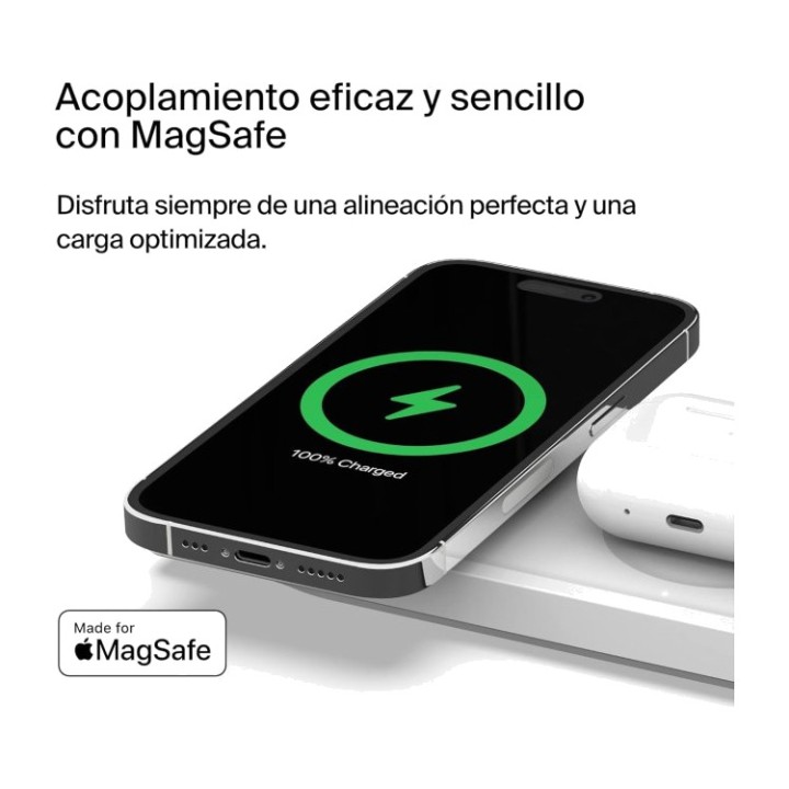 BELKIN 3-in-1 langaton latausjalusta iPhonelle, AirPodsille