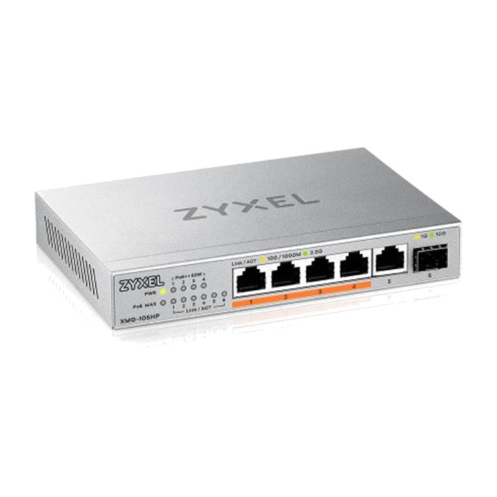 ZYXEL Switch non gestito a 5 porte 2,5GbE PoE con SFP+