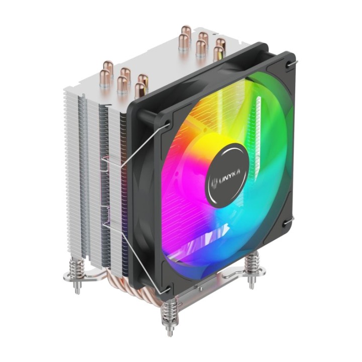 UNYKACH Tower CPU cooler with ARGB fan UNYCOOL-H60 120MM