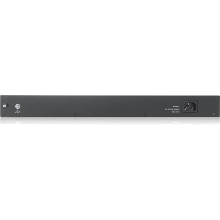 ZYXEL Switch Gigabit PoE gestito a 24 porte con 4 SFP combo