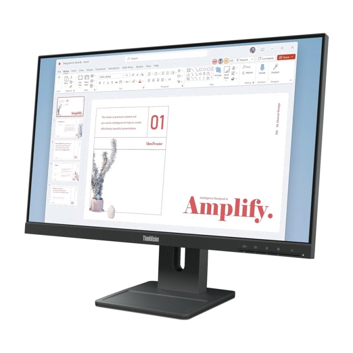 LENOVO Monitor professionale THINKVISION-E24-40 23,8" FHD