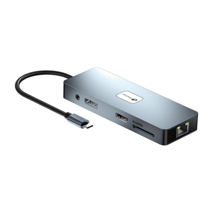 LEOTEC Docking station USB-C 11 in 1 con HDMI, DisplayPort,