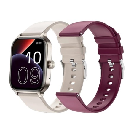 smartwatch mit 1,93-zoll-amoled-display und zusätzlichem armband smartee-duo-3 9657