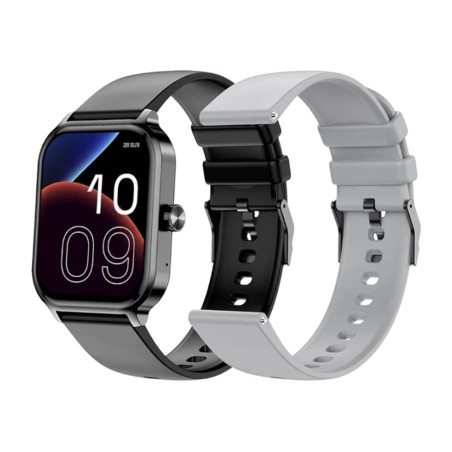 smartwatch with 1.93-inch amoled display and additional strap smartee-duo-3 9657