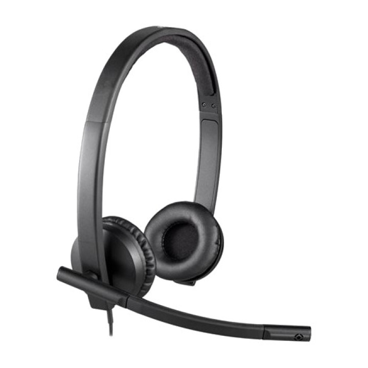 LOGITECH Hörlurar med USB-mikrofon H570E 981-000575