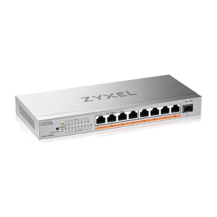 ZYXEL Unmanaged Switch mit 8 Ports, 2,5G PoE XMG-108HP