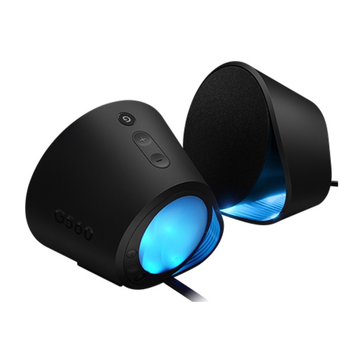LOGITECH Altavoces gaming con iluminación para PC
