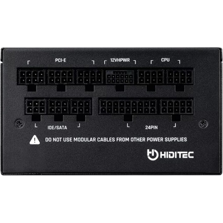 HIDITEC Alimentation PC entièrement modulaire avec