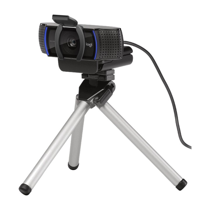 LOGITECH Webcam Full HD con copriobiettivo per la privacy