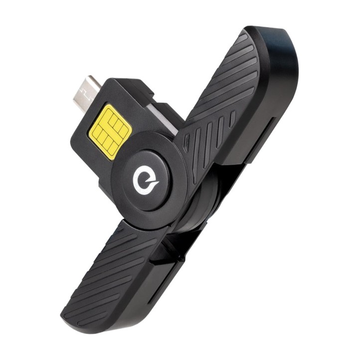 TOOQ Lector de DNI electrónico y tarjetas inteligentes USB-C