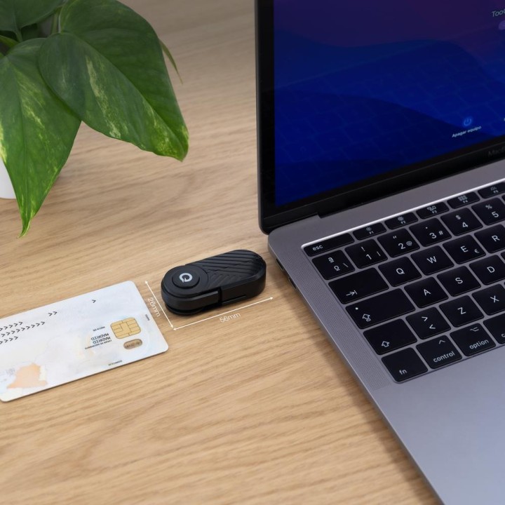 TOOQ USB-C-Lesegerät für elektronische Ausweise und
