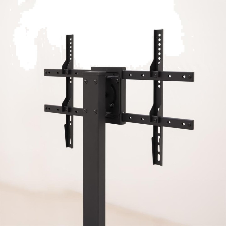 TOOQ Soporte de suelo giratorio para televisor horizontal o