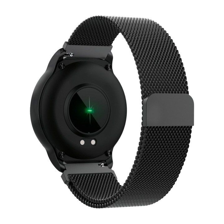 FOREVER Reloj inteligente con caja metálica y pantalla de