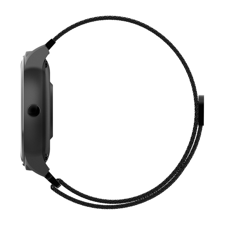 FOREVER Montre connectée avec boîtier métallique et écran de