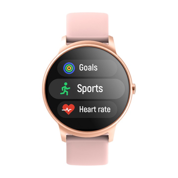 FOREVER Smartwatch with metal case and 1.4-inch screen