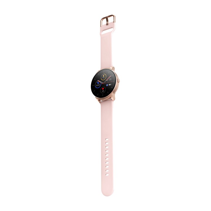 FOREVER Smartwatch mit Metallgehäuse und 1,4-Zoll-Display