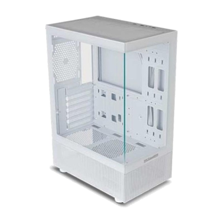 NOX Carcasă gaming semi-tower ATX cu dublă sticlă călită